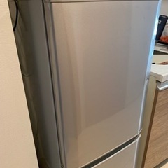 三菱　一人暮らしサイズ冷蔵庫