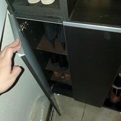 【お取引相手様決定済み】シューズクローク ミラー.収納付き下駄箱