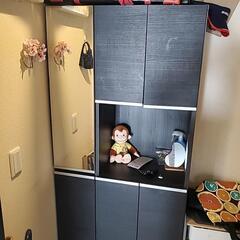 【お取引相手様決定済み】シューズクローク ミラー.収納付き下駄箱