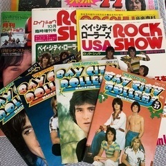 ベイシティローラーズ雑誌とレコード