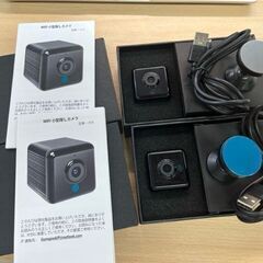 WIFI小型カメラ　型番-A18　2台セット　【オフィス家具お譲...
