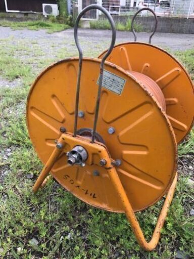 ホースリール 動噴 取付 噴霧 延長 ホース 散布 50M