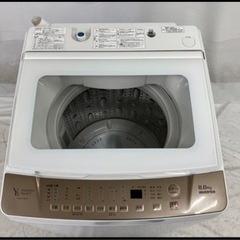 【★送料無料★】YAMADASELECT インバーター搭載8.0kg 全自動洗濯機 2020年製