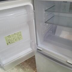 SHARP　2ドア冷蔵庫　137L　つけかえどっちもドア　2018年製  SJ-D14D　リサイクルショップ宮崎屋住吉店　23.8.23k