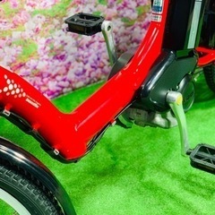 5592子供乗せ電動アシスト自転車ブリヂストン3人乗り対応20インチ