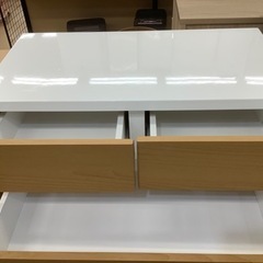 トレファク摂津】ナチュラル×ホワイトの6段チェスト入荷しました‼︎