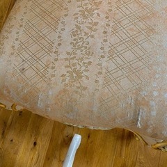 アンティークおしゃれなイタリア製ロココ調テーブル&チェアーセット