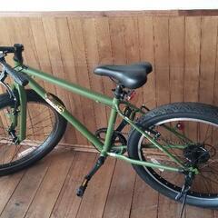 マウンテンバイク、空気入れオマケ付き、室内保管