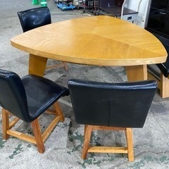 57⭐︎ダイニングセット⭐︎木目調⭐︎格安販売