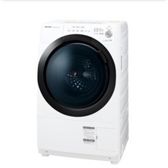 値下げ】シャープ ドラム式洗濯機 左開き ES-S7E 2020製