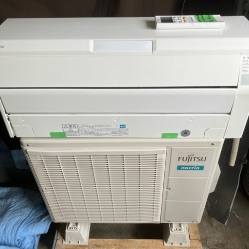 佐賀中古エアコンFUJITSU 2018年2.2KW税込取付込103番