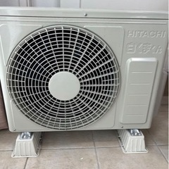 美品です！日立ルームエアコン 白くま本体&室外機 2021年式