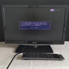 東芝　19インチテレビ　REGZA