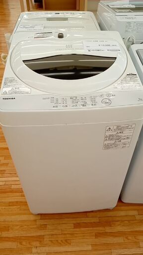★ジモティ割あり★ TOSHIBA 洗濯機 5.0㎏ 19年製 動作確認／クリーニング済み YJ473