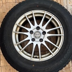 【値下げしました】スタッドレス　ホイールセット　215/70R1...