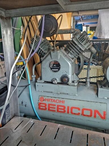 ★日立 HITACHI★エアーコンプレッサー ベビコン BEBICON EFOUP 2.2Kw 4P