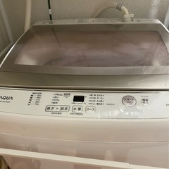 洗濯機 AQUA 2019年製 7キロ