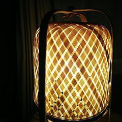 お値下げしました💴⤵️照明ライト竹ランプ