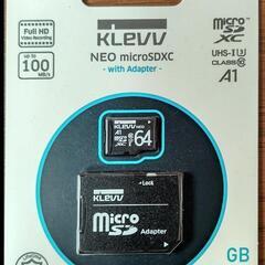 microSDXCカード Class10 64GB SD変換アダ...
