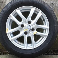 傷少 R14x5.5J-42 4H100 175/62R14 82S ダンロップDIGI-TYRE EC202 4本セット