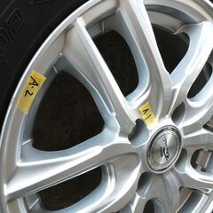 傷少 R14x5.5J-42 4H100 175/62R14 82S ダンロップDIGI-TYRE EC202 4本セット