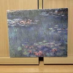 クロード・モネの睡蓮の池　油彩