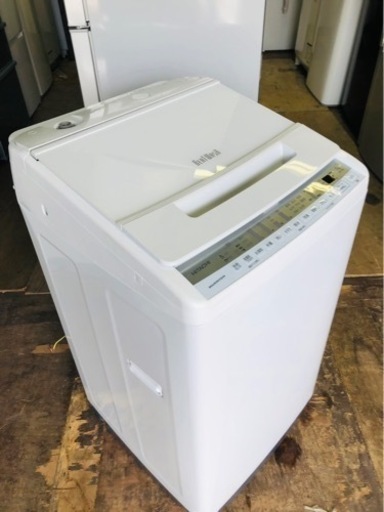 福岡市内配送無料　2020年　日立 HITACHI BW-V70F W [全自動洗濯機 ビートウォッシュ 7kg ホワイト]