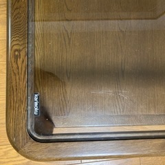 【ネット決済】カリモク　ガラスローテーブル