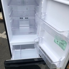 福岡市内配送無料　三菱電機 MITSUBISHI ELECTRIC MR-P15Z-B [冷蔵庫 （146L 右開き） 2ドア サファイアブラック]