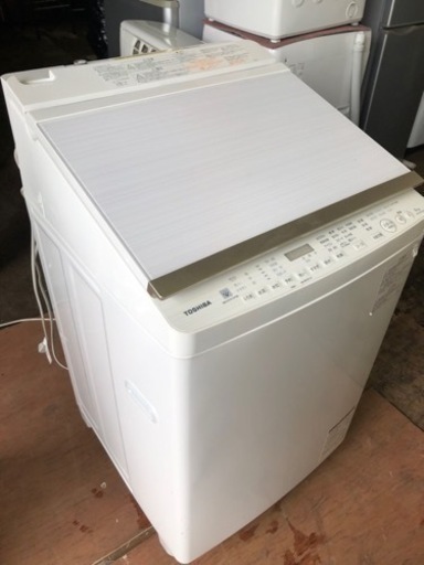 福岡市内配送無料　東芝 TOSHIBA AW-9SV6(W) [たて型洗濯乾燥機 （9.0kg） ZABOON（ザブーン） グランホワイト]