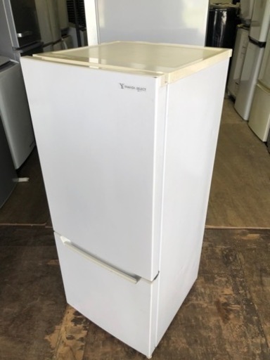 福岡市内配送無料　2021年　YAMADASELECT(ヤマダセレクト)　YRZ-C12H1　2ドア冷凍冷蔵庫　(117L・右開き)　ホワイト