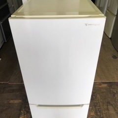 配送可能　2021年　YAMADASELECT(ヤマダセレクト)　YRZ-C12H1　2ドア冷凍冷蔵庫　(117L・右開き)　ホワイト
