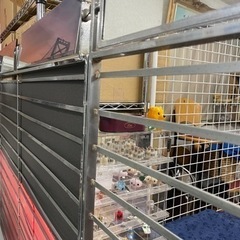 据置型 バタフライ式大型アクセサリーパネルラック