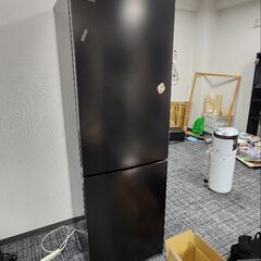 【ネット決済・配送可】MAXZEN 231L 霜取り付冷蔵庫 黒...