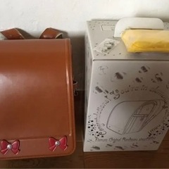 ⭕️超美品★クラリーノ★箱入りランドセル★キャメル