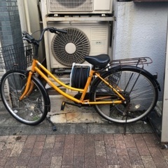自転車(後ろブレーキききません)