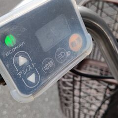 電動自転車　Panasonic　ビビDX　BE-ELD632T　NKJ069Z　 NKY536B02 　12Ah　バッテリー容量５点灯　リアバスケット付