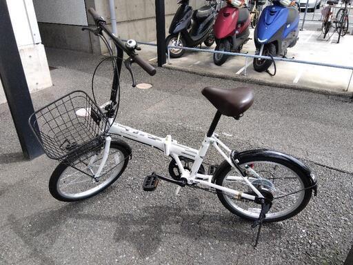 折り畳み自転車（中古）〈ASAHI カジュリーフォールディング〉