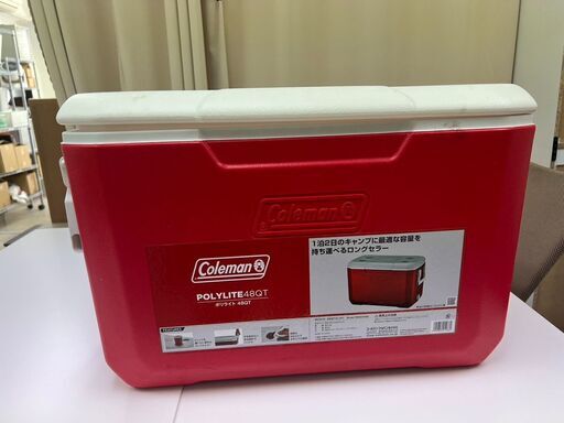 コールマン(Coleman) クーラーボックス ポリライト48QT レッド