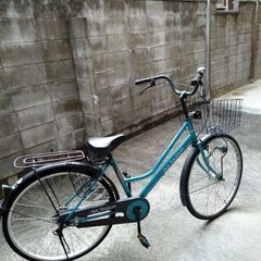 【ネット決済】【値下げしました】自転車　26インチ　ブルー