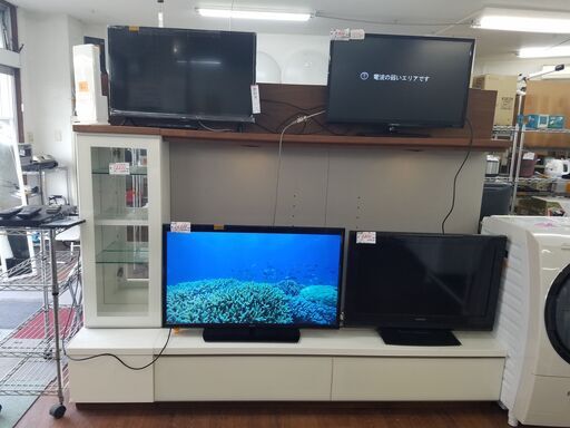 リサイクルショップどりーむ天保山店 No9123 テレビ台 大きいテレビ用に！ 80インチまで乗せれます！
