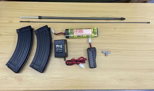 マルイ AK-47 オートマチック電動エアーガン 本体セット バッテリ＋