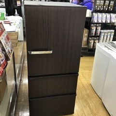 H-71【ご来店頂ける方限定】AQUAの3ドア冷凍冷蔵庫です