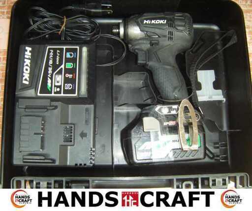 HIKOKI ハイコーキ WH18DDL2 インパクトドライバ 中古品 マルチバッテリー×1 充電器 【ハンズクラフト宜野湾店】