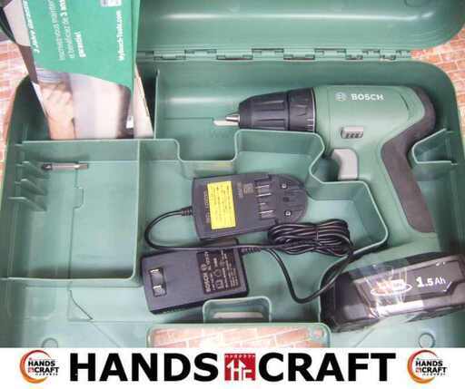 ボッシュ Drill18 ドライバドリル 中古品 18V バッテリー×1 充電器付【ハンズクラフト宜野湾店】