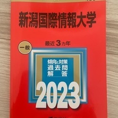 新潟国際情報大学 2023 赤本