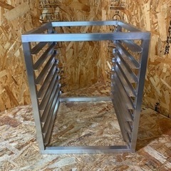 6040) ステンレス 8段 ラック ホテルパン トレーラック 373×430×458mm 