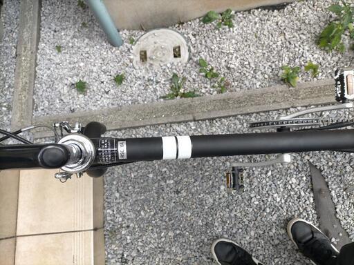 クロスバイク アサヒサイクル 27インチ 自転車 艶消しブラック（純正色