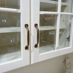 ニトリ｜ミランダ2｜フレンチカントリースタイル｜3枚扉キッチンボード