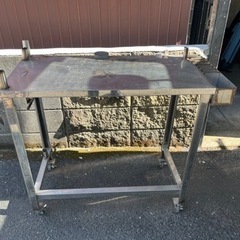 受渡者決定】ステンレス作業台
